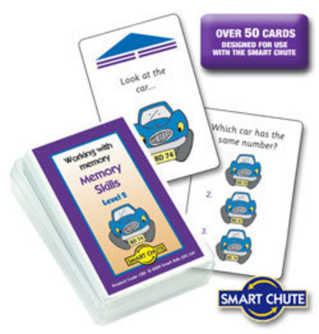 Working With Memory - Memory Skills Level 2 - Smart Chute Cards image 0